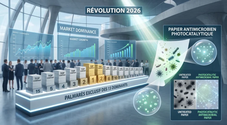 Révolution 2026 Le Palmarès Exclusif des 15 Entreprises qui Dominent le Marché du Papier Antimicrobien Photocatalytique